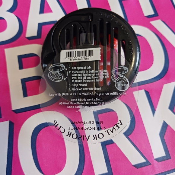 Bath and Body Works Skull Car Fragrance Vent/ Visor Clip - Picture 4 of 5